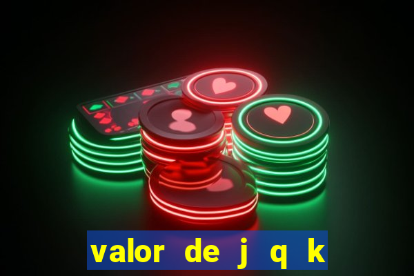 valor de j q k en blackjack